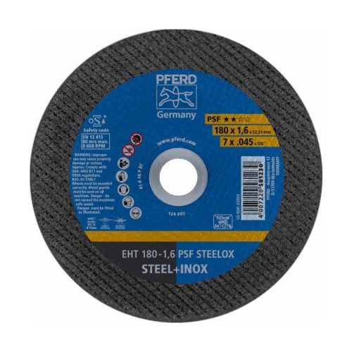 Pferd Vágótárcsa PSF STEELOX EXTRA VÉKONY 178 mm