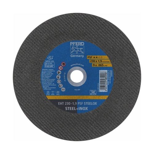 Pferd Vágótárcsa PSF STEELOX EXTRA VÉKONY 230 mm