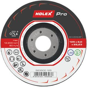 HOLEX Pro vágótárcsa „2 in 1“ 125 mm