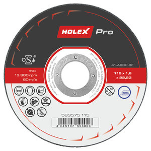 HOLEX Pro vágótárcsa VÉKONY 115 mm