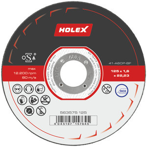 HOLEX Pro vágótárcsa VÉKONY 125 mm