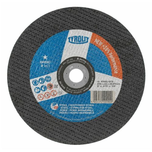 Vágótárcsa Basic* EXTRA VÉKONY 230 mm