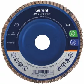 Garant Legyezős csiszolótárcsa long life CER kúpos 120