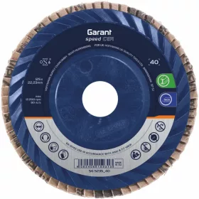 Garant Legyezős csiszolótárcsa speed CER sík 120