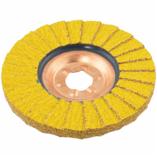 Legyezős csiszolótárcsa SLTT (CER), sík-kúpos INOX-hoz 40