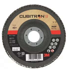   3M Legyezős csiszolótárcsa 969F Cubitron™ II, üvegszálas tányér kúpos 40
