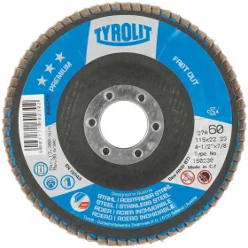   Tyrolit Legyezős csiszolótárcsa (speciális ZA) üvegszálas tányér kúpos 40