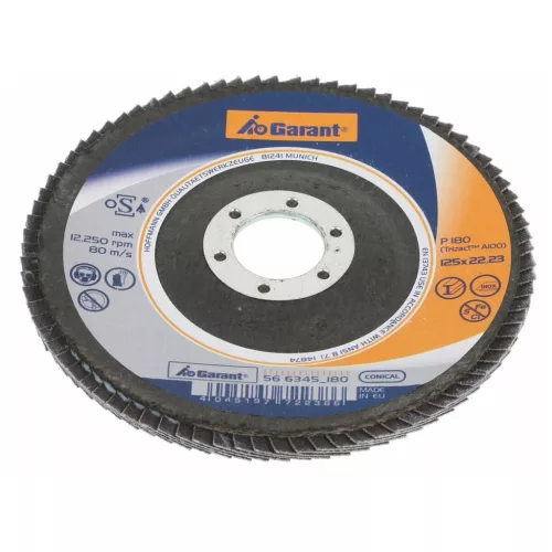 Garant Legyezős csiszolótárcsa (A), finomcsiszolás 180