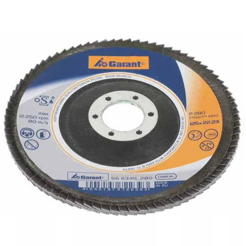 Garant Legyezős csiszolótárcsa (A), finomcsiszolás 280