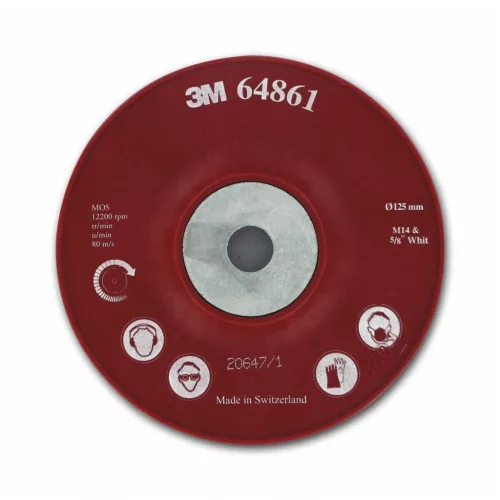 3M Fíber tárcsa tartótányér kemény/bordázott 180 mm