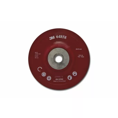 3M Fíber tárcsa tartótányér rugalmas/sima 125 mm