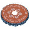 Durva tisztítótárcsa (SiC) üvegszálas hátoldallal 115 mm