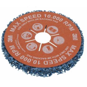   Durva tisztítótárcsa (SiC) üvegszálas hátoldallal 115 mm