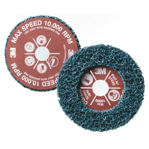 Durva tisztítótárcsa (SiC) üvegszálas hátoldallal 115 mm