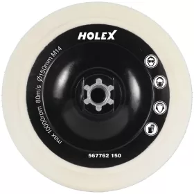 Holex Tépőzáras polírozó tányér, M14 115 mm