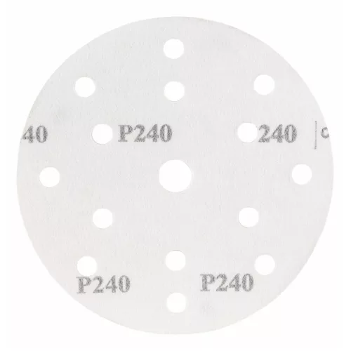 Tépőzáras csiszolótárcsa (A) 15 lyukasztással 320