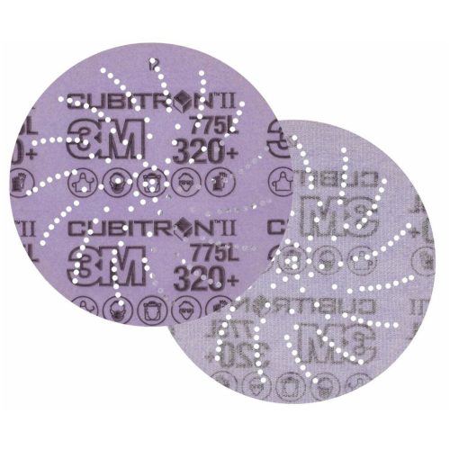 Tépőzáras csiszolótárcsa (CER) Hookit 775L Perforálás 320