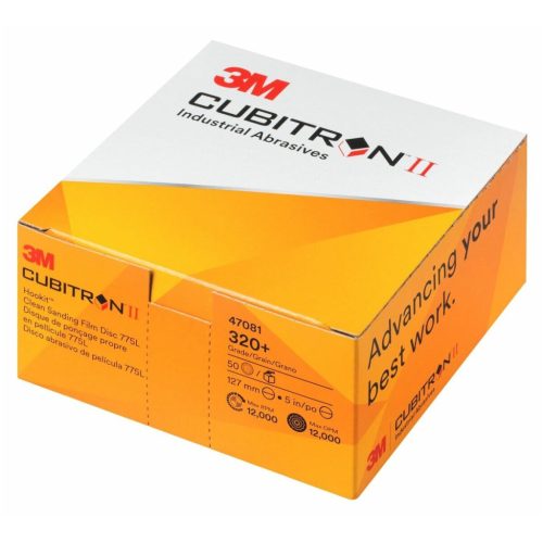 Tépőzáras csiszolótárcsa (CER) Hookit 775L Perforálás 320