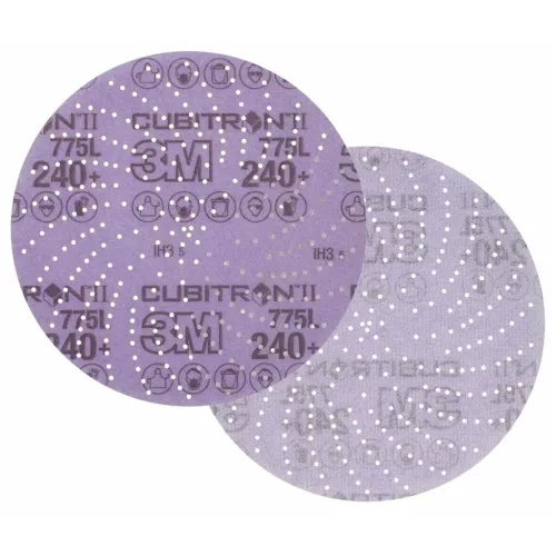 Tépőzáras csiszolótárcsa (CER) Hookit 775L Perforálás 240