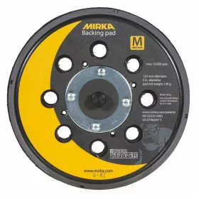 Mirka PU tépőzáras csiszolótányér 125 mm