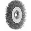 Lessmann Egysoros kefekorong INOX huzal, 0,30 mm 100X12 mm