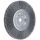 Lessmann Egysoros kefekorong mikroabrazív 0,6 mm, SiC 320 150X14 mm
