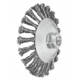 Kúpos kefekorong, sodrattal Acélhuzal 0,50 mm 125XM14 mm