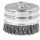 Lessmann Fazékkefe INOX huzal, 0,50 mm 80XM14 mm