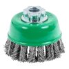 Fazékkefe Váltakozó sodrat, INOX huzal 0,50 mm 65XM14 mm