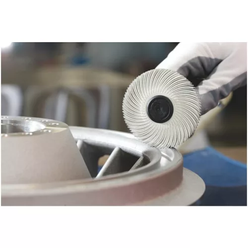 3M Scotch-Brite Bristle-Brush, C típus, ⌀ 76 mm Szár ⌀ 6 mm. 120