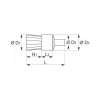Holex Sodrott ecsetkefe Acélhuzal 28X0,50 mm