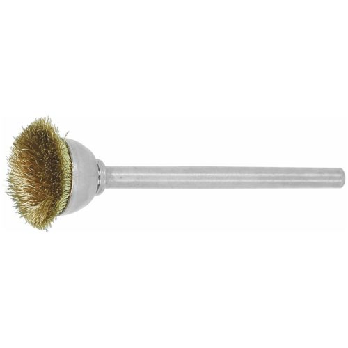 Kisméretű fazékkefe sárgaréz huzal 0,10 mm. 18 mm