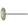 Lessmann Kisméretű kefekorong sárgaréz huzal 0,10 mm. 22X2 mm