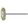 Lessmann Kisméretű kefekorong sárgaréz huzal 0,10 mm. 22X2 mm