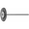 Kisméretű kefekorong természetes kefeszál (fekete) 22X2 mm