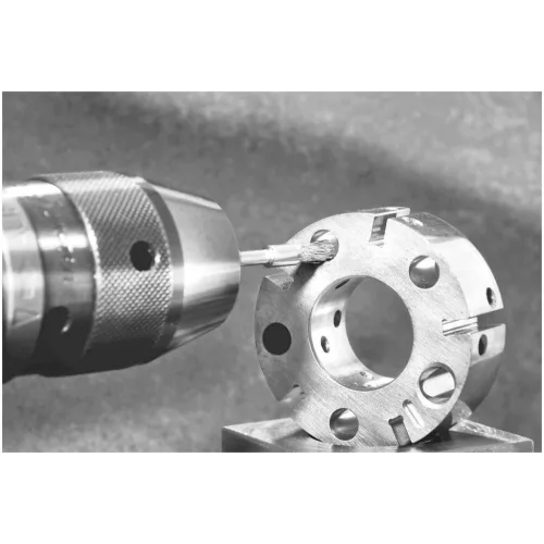 Kisméretű ecsetkefe Acélhuzal 0,10 mm 5 mm