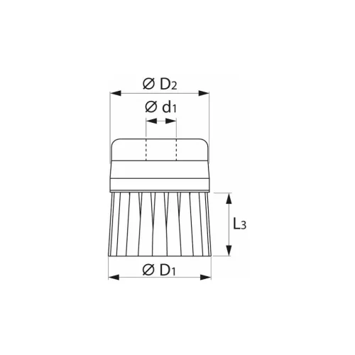 Garant Tárcsakefe, szilícium-karbid (SiC) 120