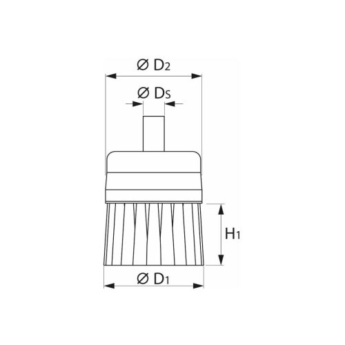 Garant Csapos tárcsakefe kerámia szemcse (CER) 120