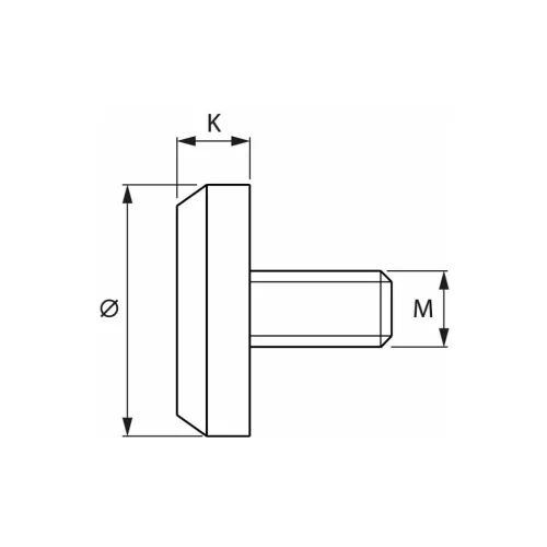 Garant Rögzítőcsavar Belső hűtéssel 32 mm