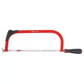   Fémfűrész keret, markolattal bimetall fűrészlappal, 24 fog