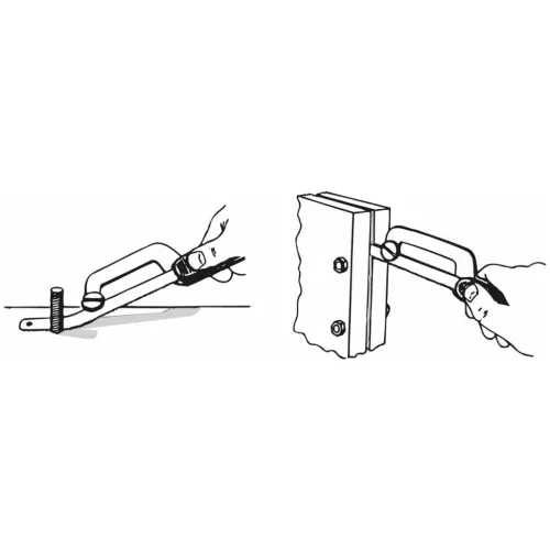 Kisméretű fűrész kézifűrész lapokhoz − bimetall fűrészlappal, 24 fog 300