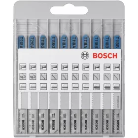   Bosch Dekopírfűrészlap készlet, 10 darabos, univerzális M