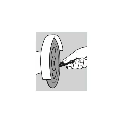 Borkarbid köszörűkorong lehúzó (tartó nélkül)
