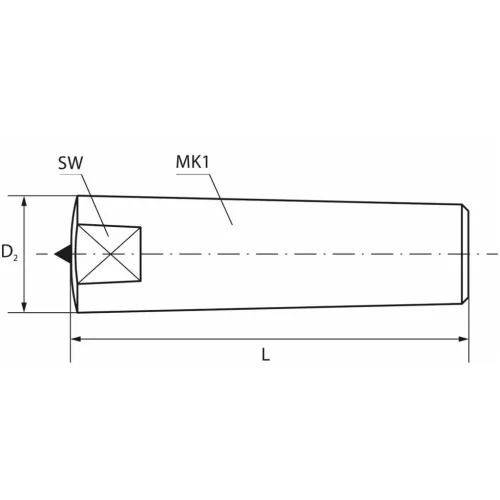 Tyrolit Gyémánt lehúzó MK1 befogóval 1,5 kt