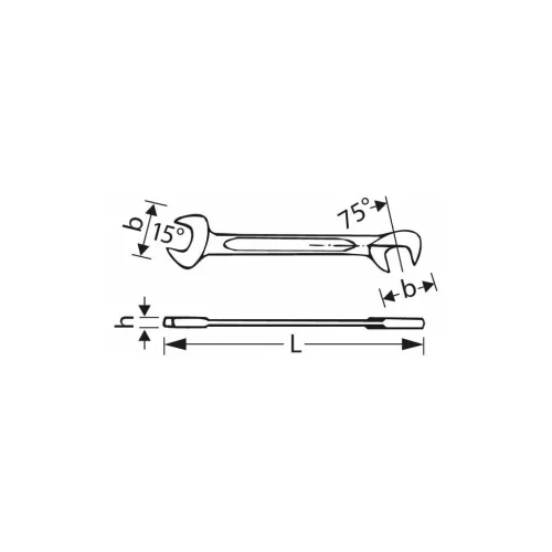 Holex Kisméretű villáskulcs 11 mm