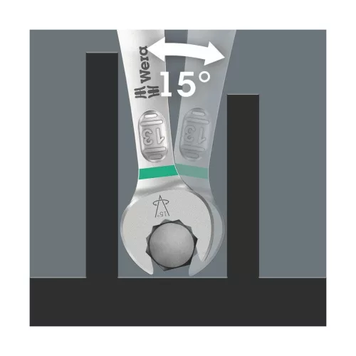 Wera Csillag-villáskulcs 8 mm