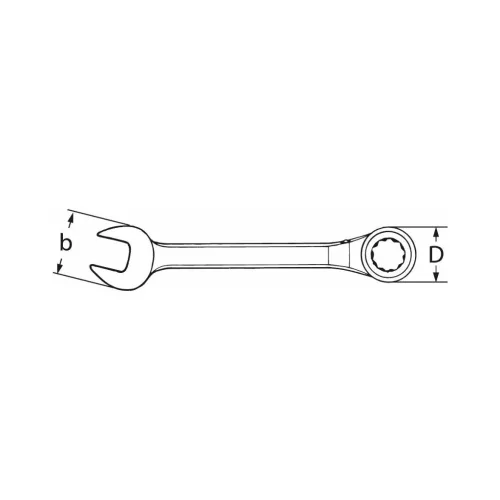 Garant Villáskulcs / racsnis csillagkulcs 24 mm