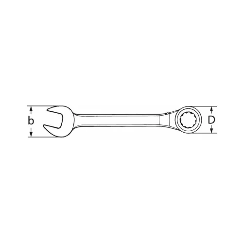 Holex Villáskulcs / racsnis csillagkulcs 13 mm