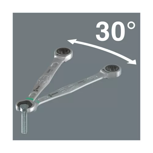 Wera JOKER 6000 villáskulcs / racsnis csillagkulcs 10 mm