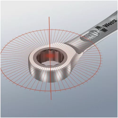 Wera JOKER 6000 villáskulcs / racsnis csillagkulcs 19 mm